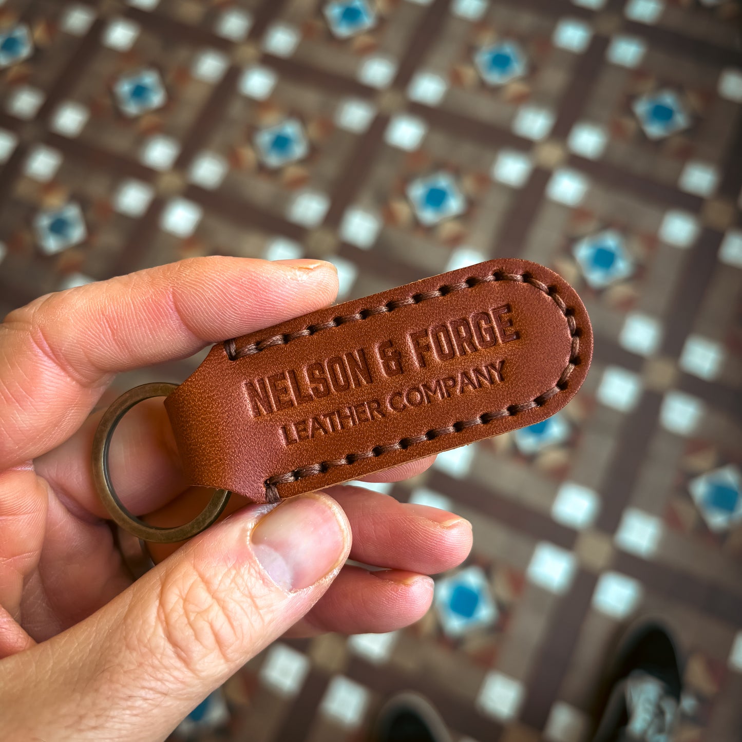 KR-02 | Oblong Key Ring