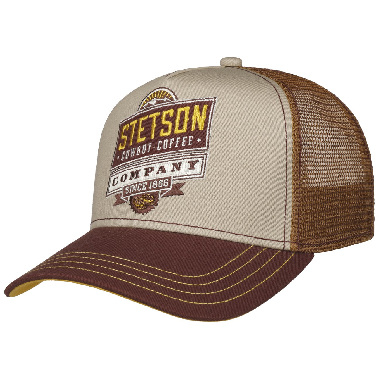Stetson 'Cowboy Coffee' Trucker Cap – Nelson & Forge