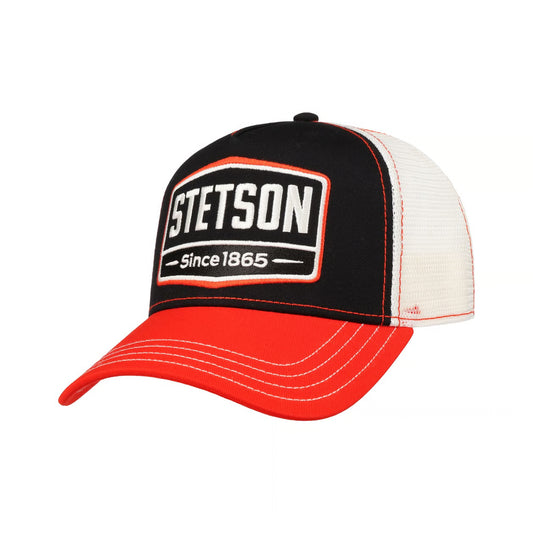 Stetson Trucker Cap Gasoline - Black/Orange