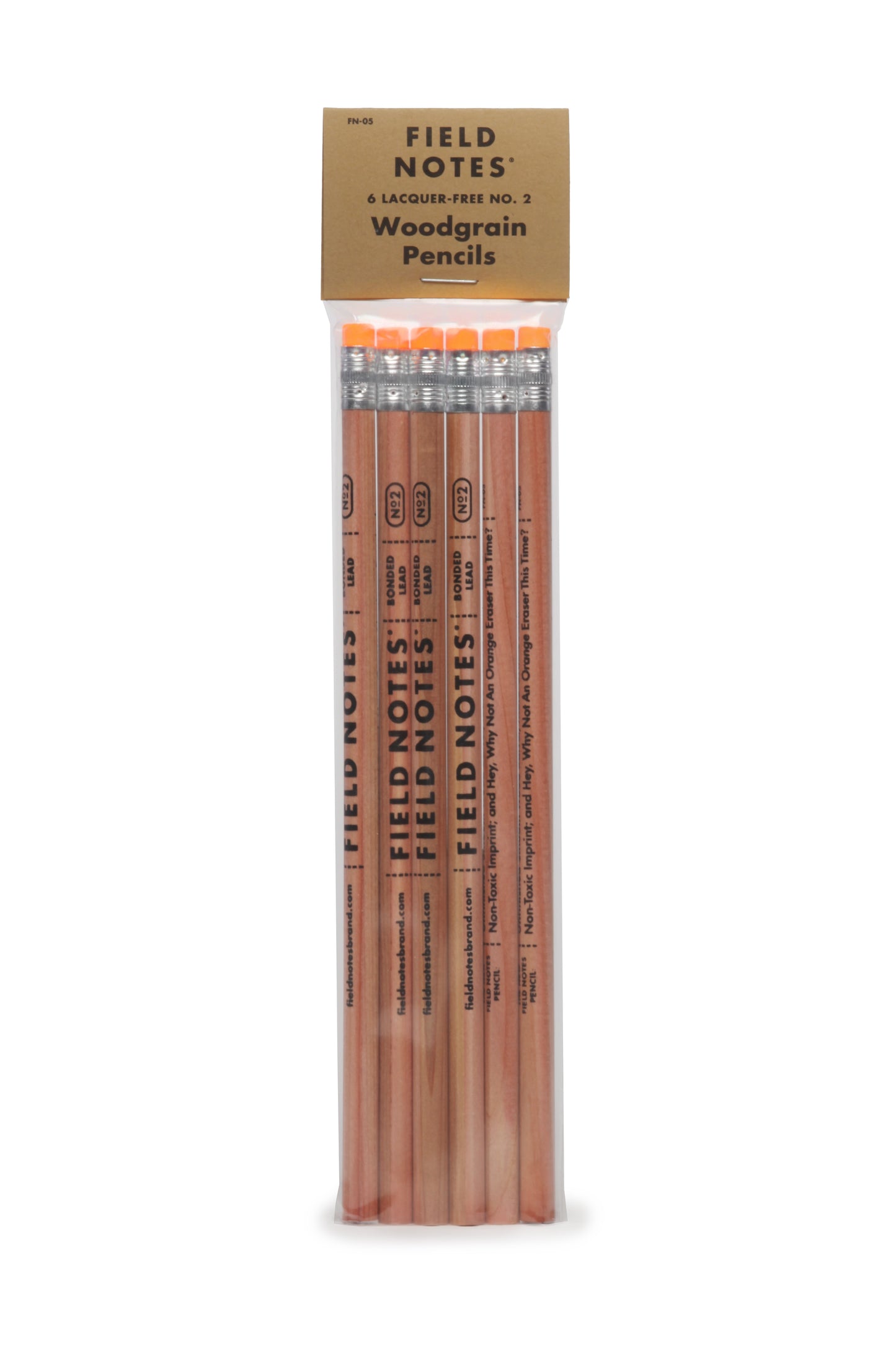 Field Notes | No. 2 Woodgrain Pencil | 6 Pack