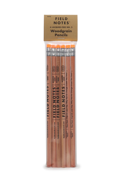 Field Notes | No. 2 Woodgrain Pencil | 6 Pack